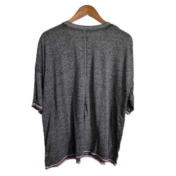 Friends Womens Gray Burnout Coffee Relax Watch Repeat Graphic T-Shirt 3X - Picture 6 of 6